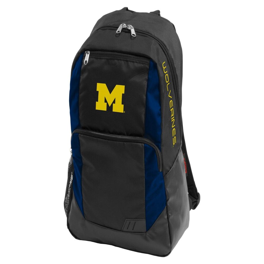 NEW w/ Tags! Logo Brands Michigan Wolverines Closer Backpack